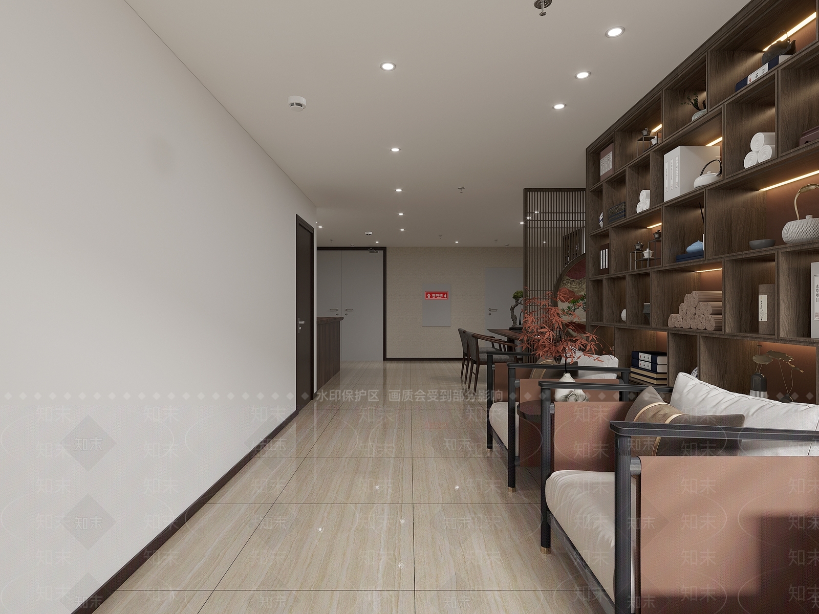 新中式茶馆3D模型下载【ID:1106826190】