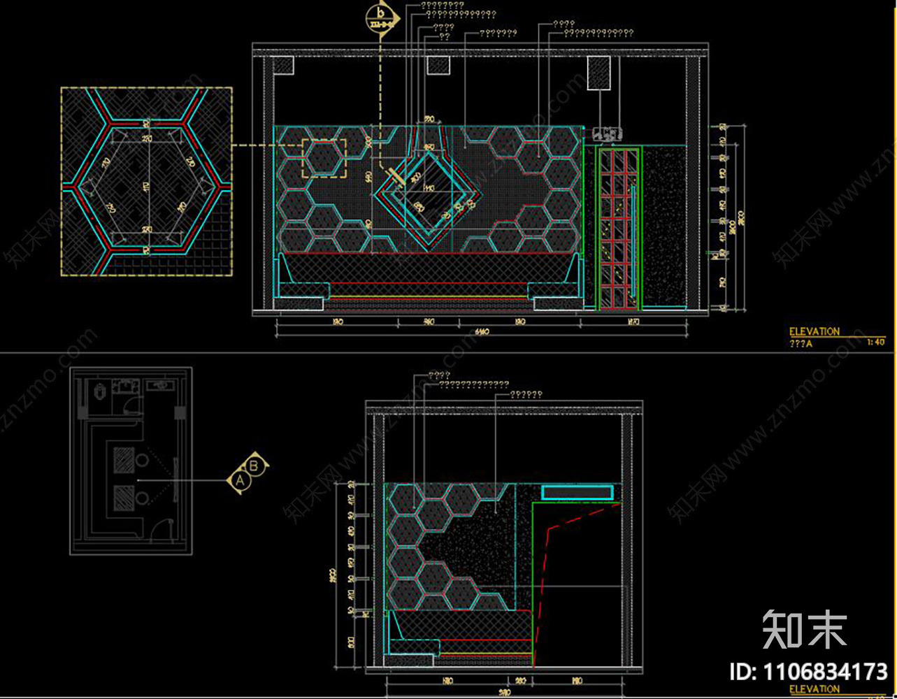 KTVCADcad施工图下载【ID:1106834173】