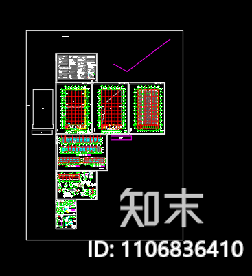 标准化厂房建筑图施工图施工图下载【ID:1106836410】