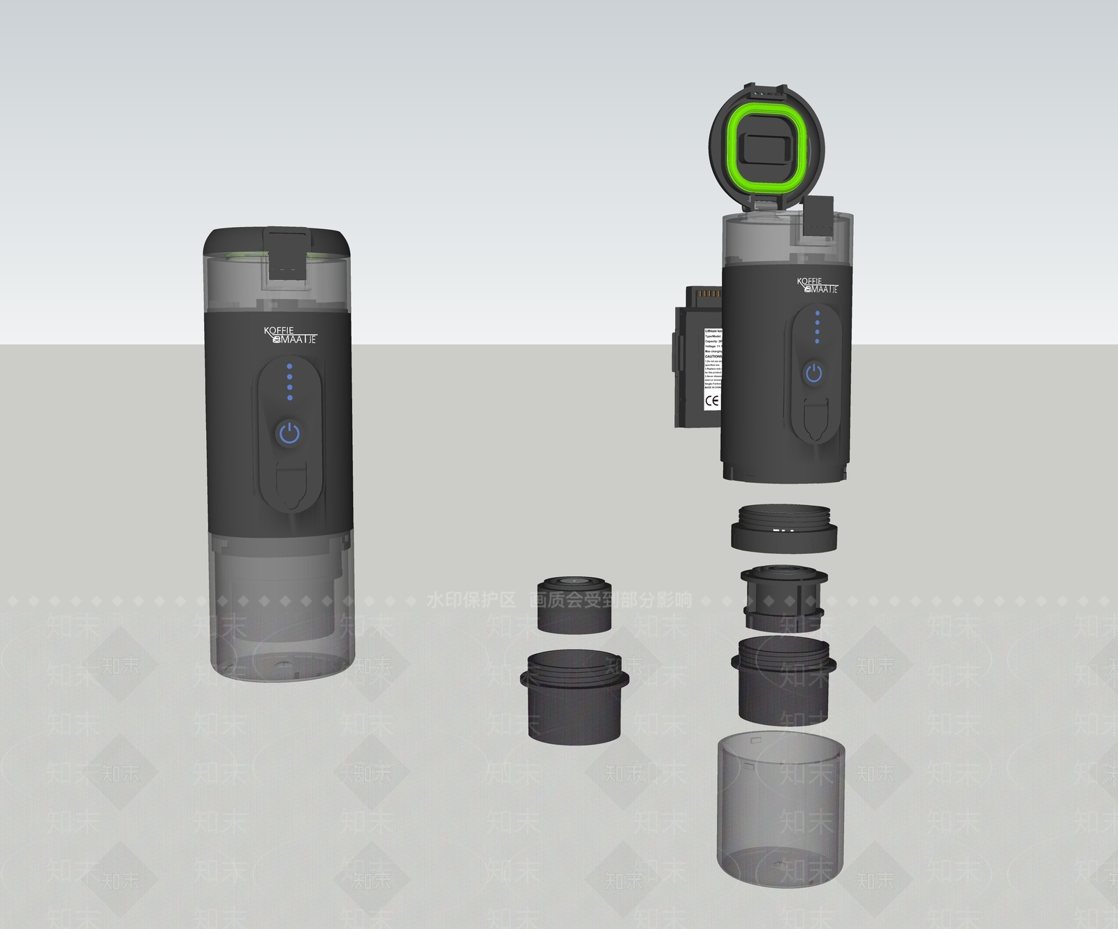 现代净水器SU模型下载【ID:1106864011】