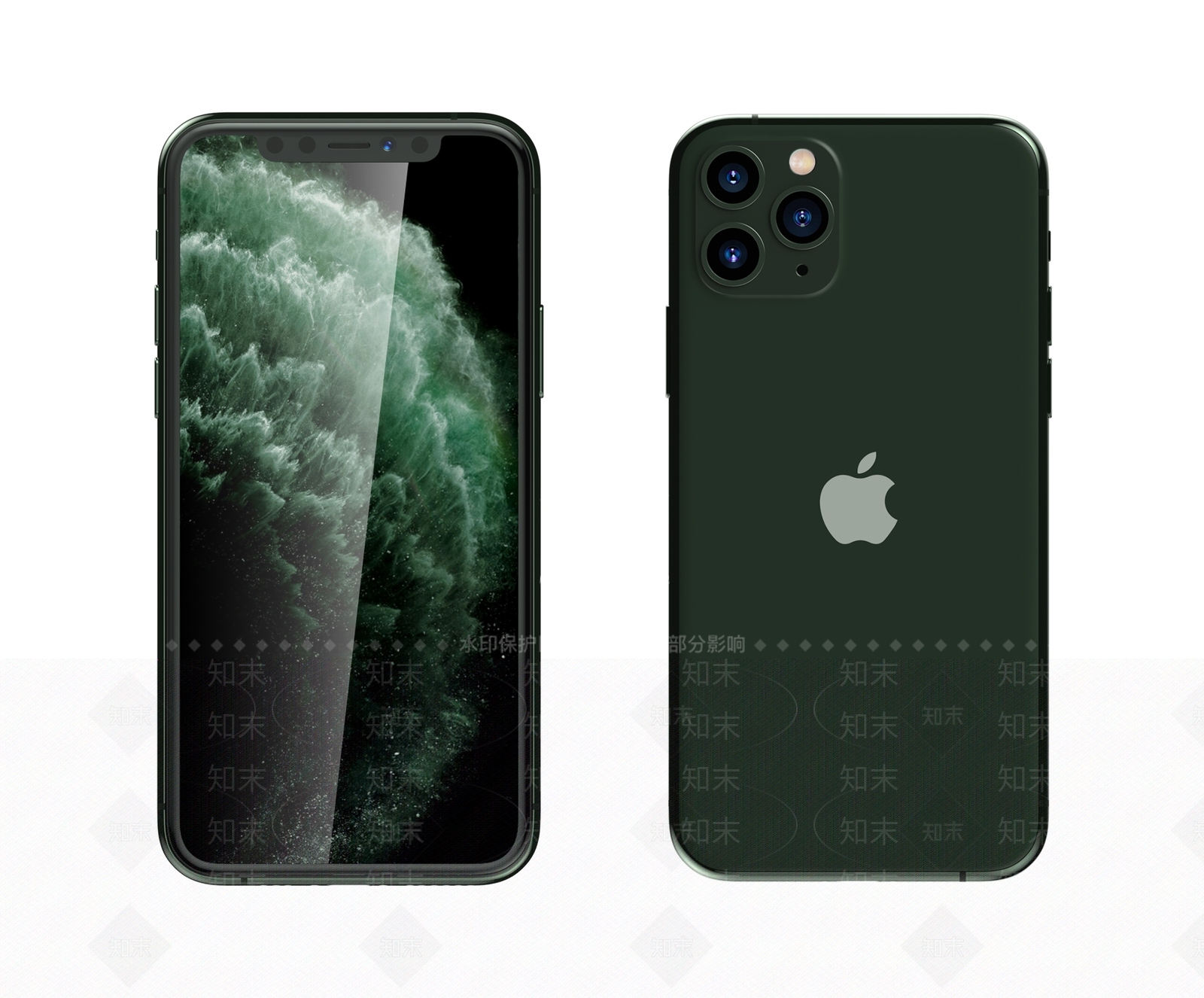 现代苹果11手机3d模型下载