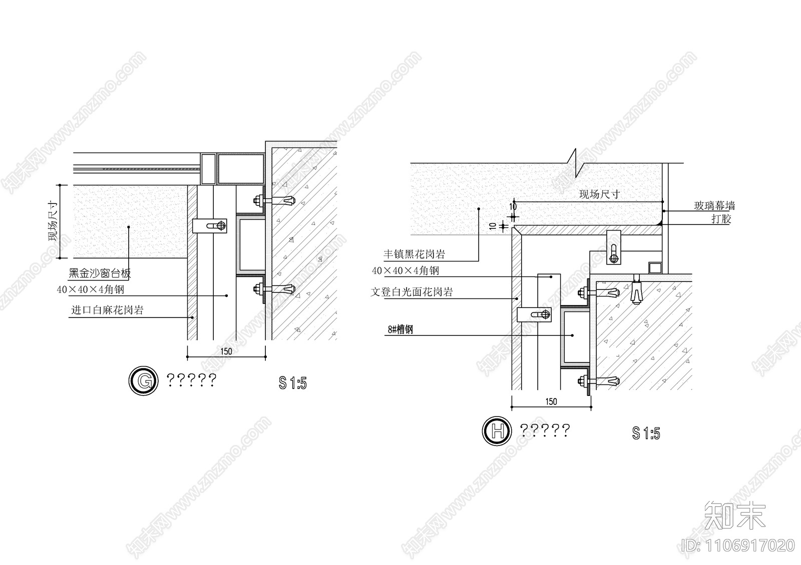 现代简约cad施工图下载【ID:1106917020】