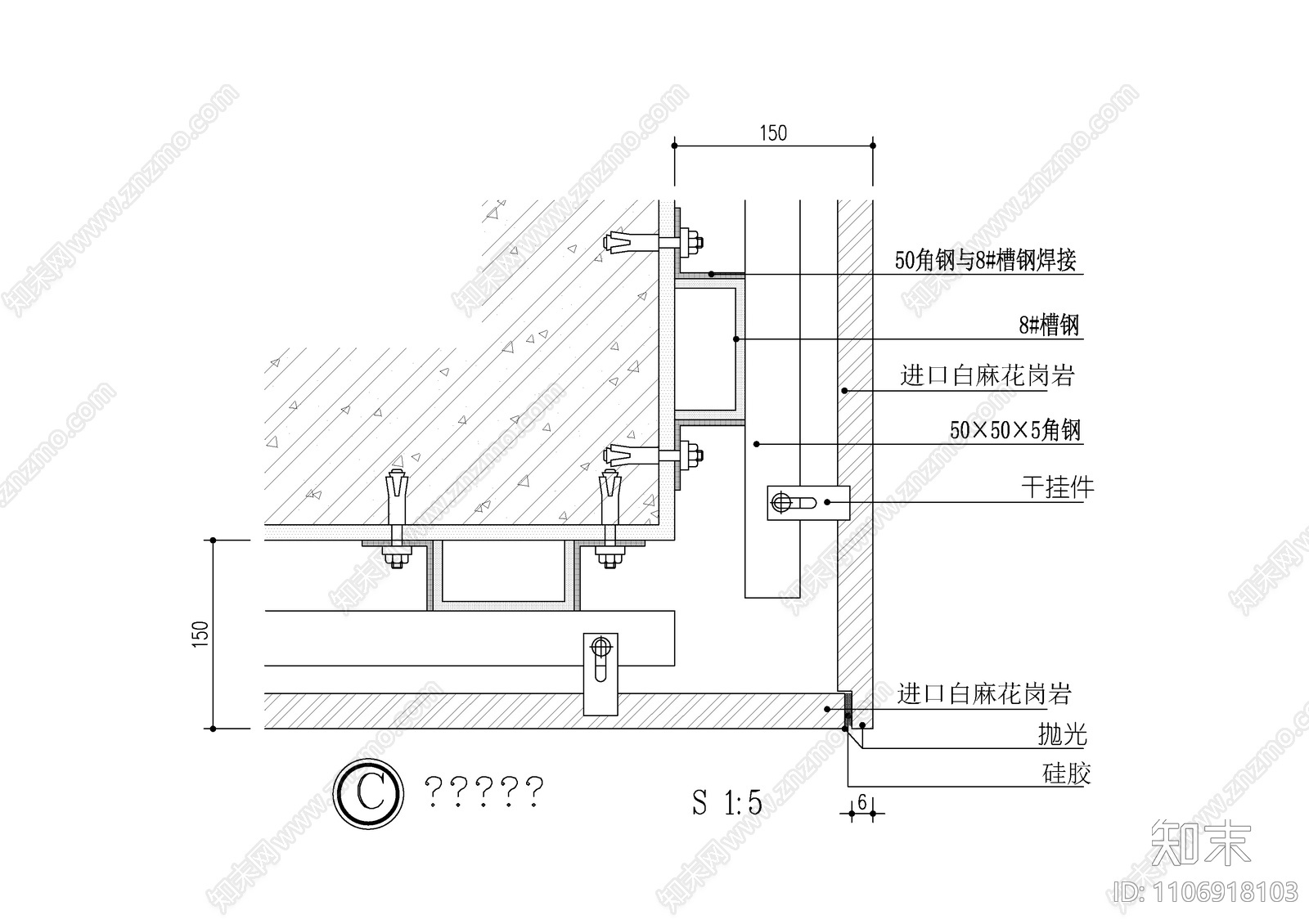 现代简约cad施工图下载【ID:1106918103】