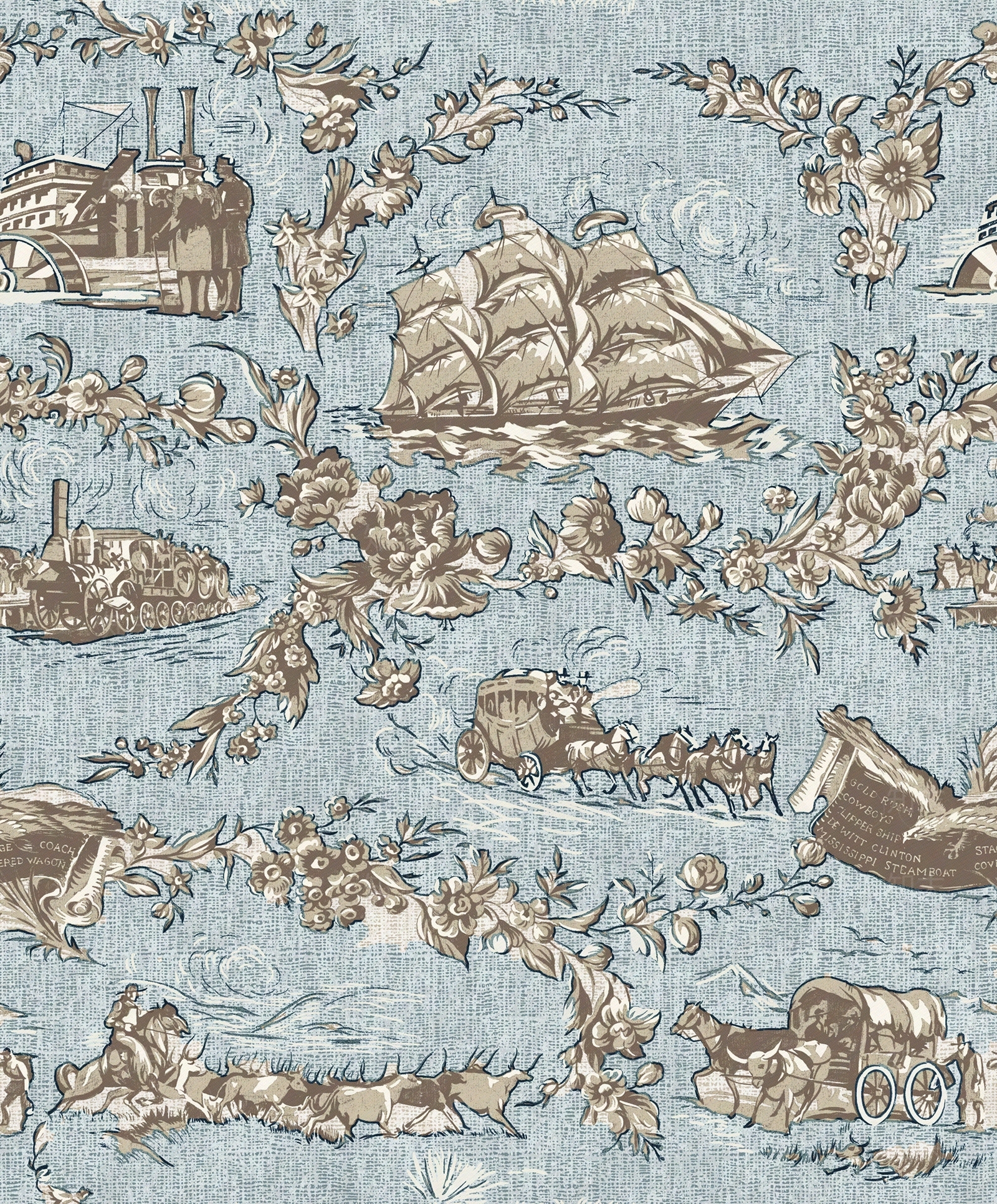 欧式复古图案壁纸贴图下载【ID:1106919806】