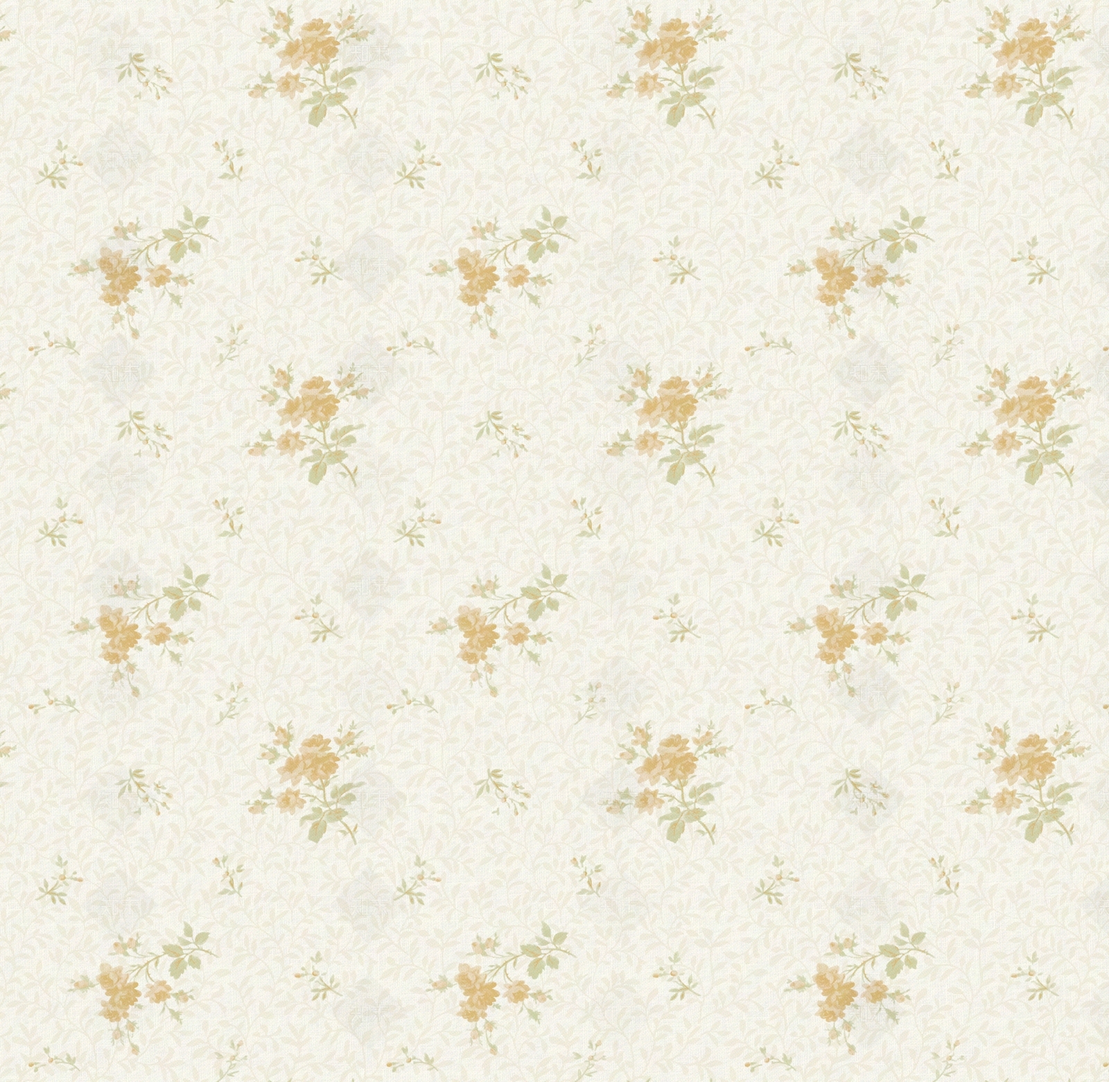 欧式小清新田园碎花壁纸贴图下载【ID:1106920410】