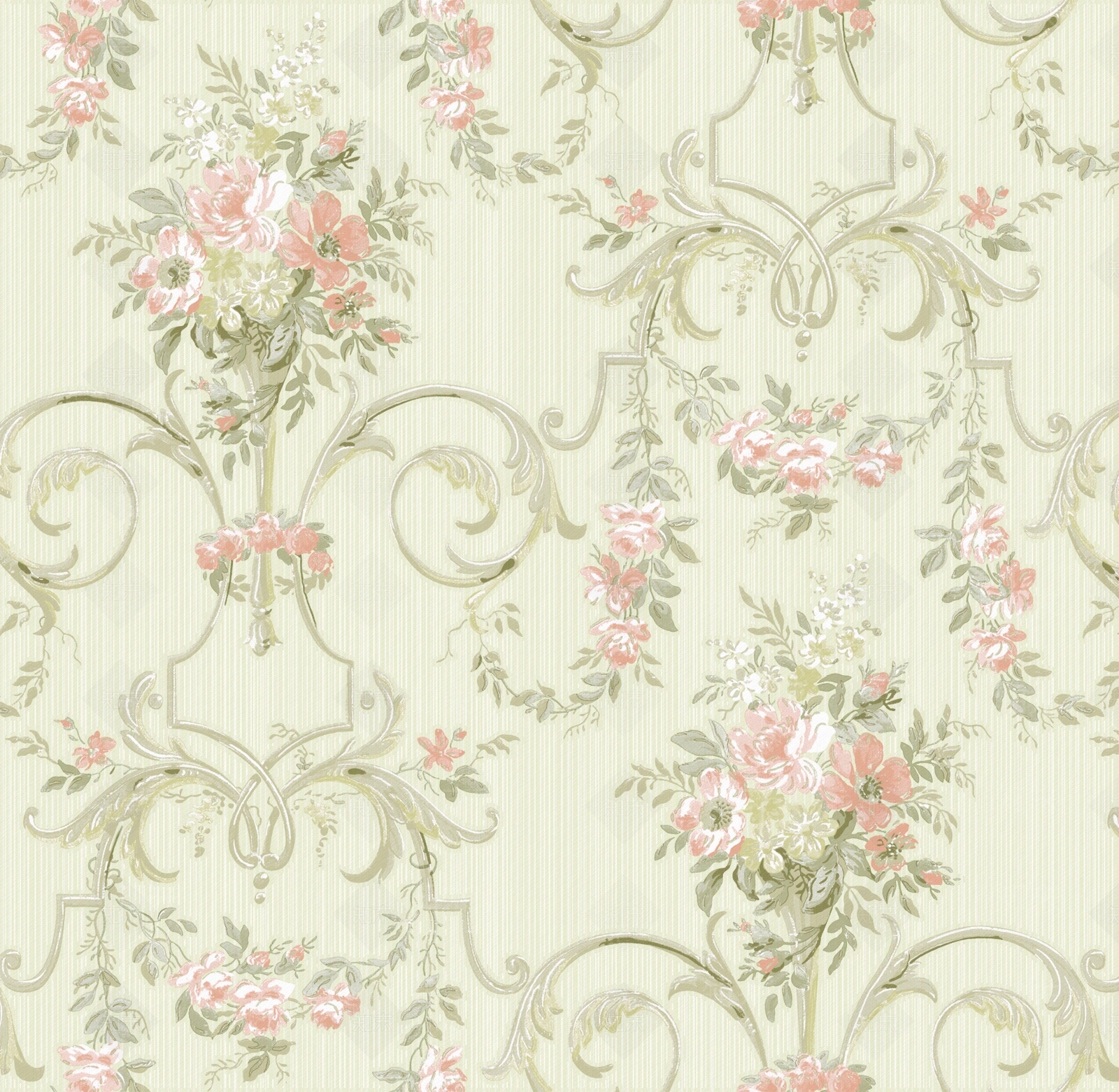 欧式小清新碎花壁纸贴图下载【ID:1106920718】