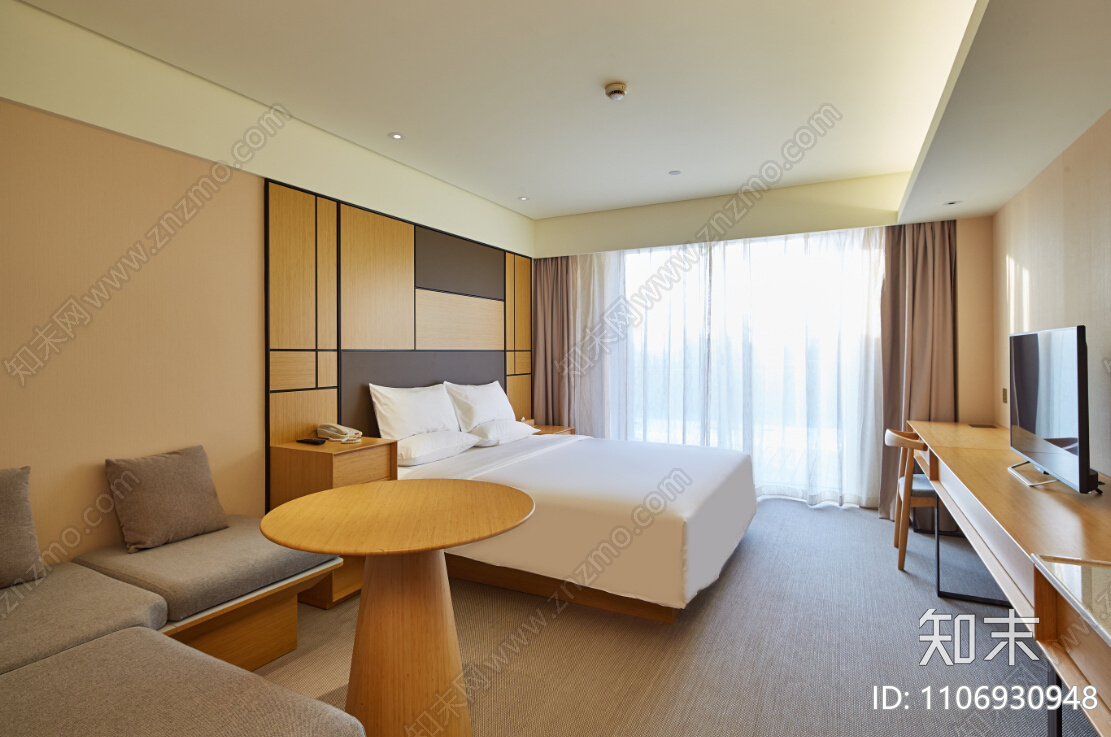 全季酒店施工图全套附软装方案cad施工图下载【ID:1106930948】