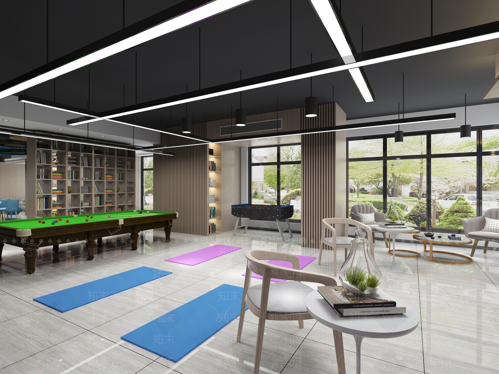 现代活动中心3D模型下载【ID:1106987367】