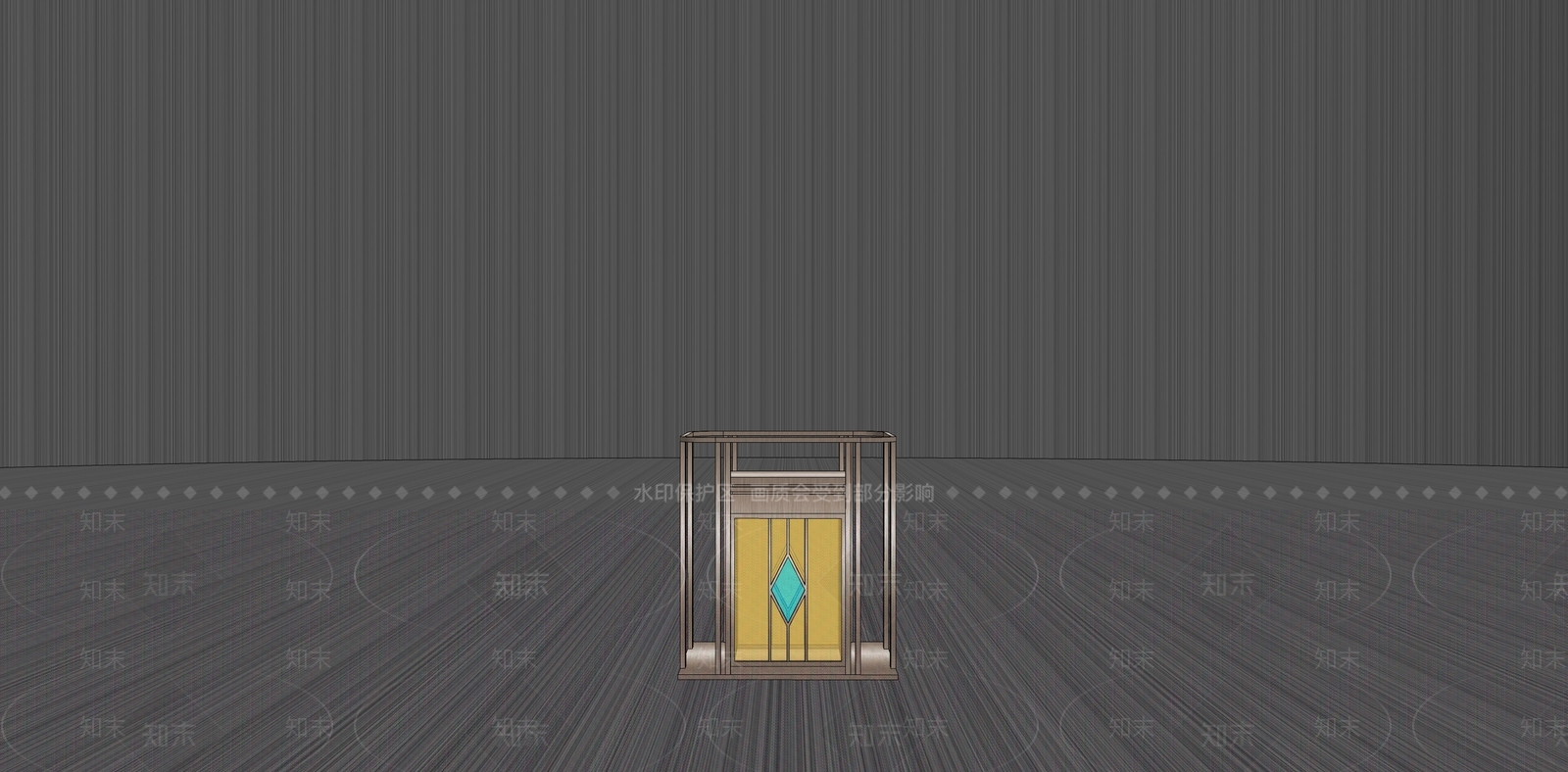 现代景观灯SU模型下载【ID:1107003708】