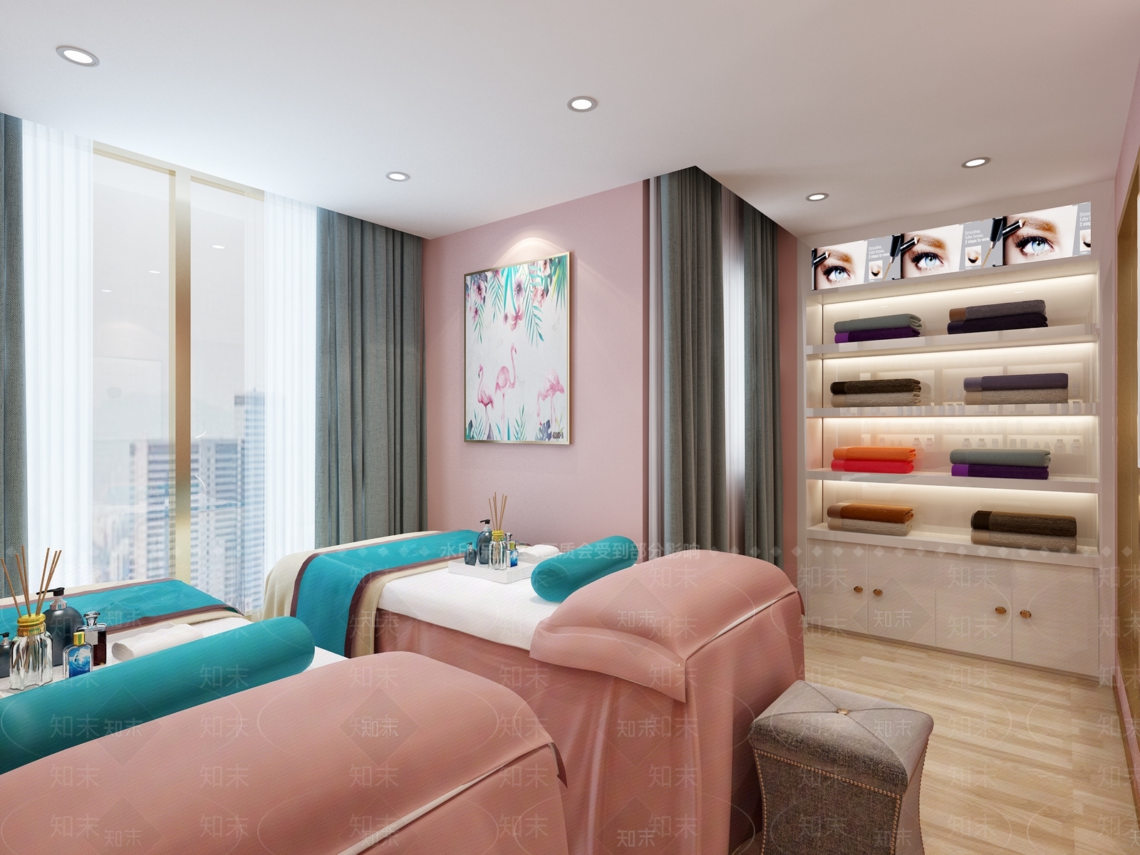 现代美甲店3D模型下载【ID:1107004945】