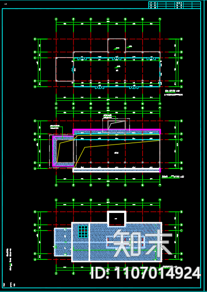 湿地茶馆外立面改造建筑图施工图下载【ID:1107014924】