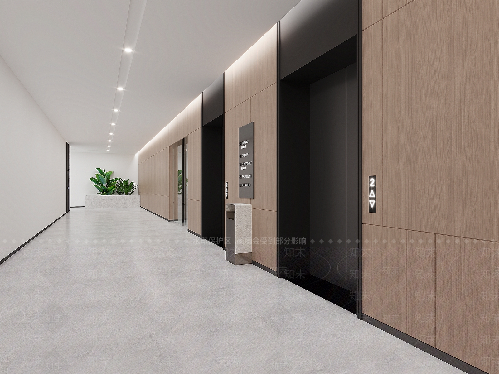 现代教室3D模型下载【ID:1107035483】