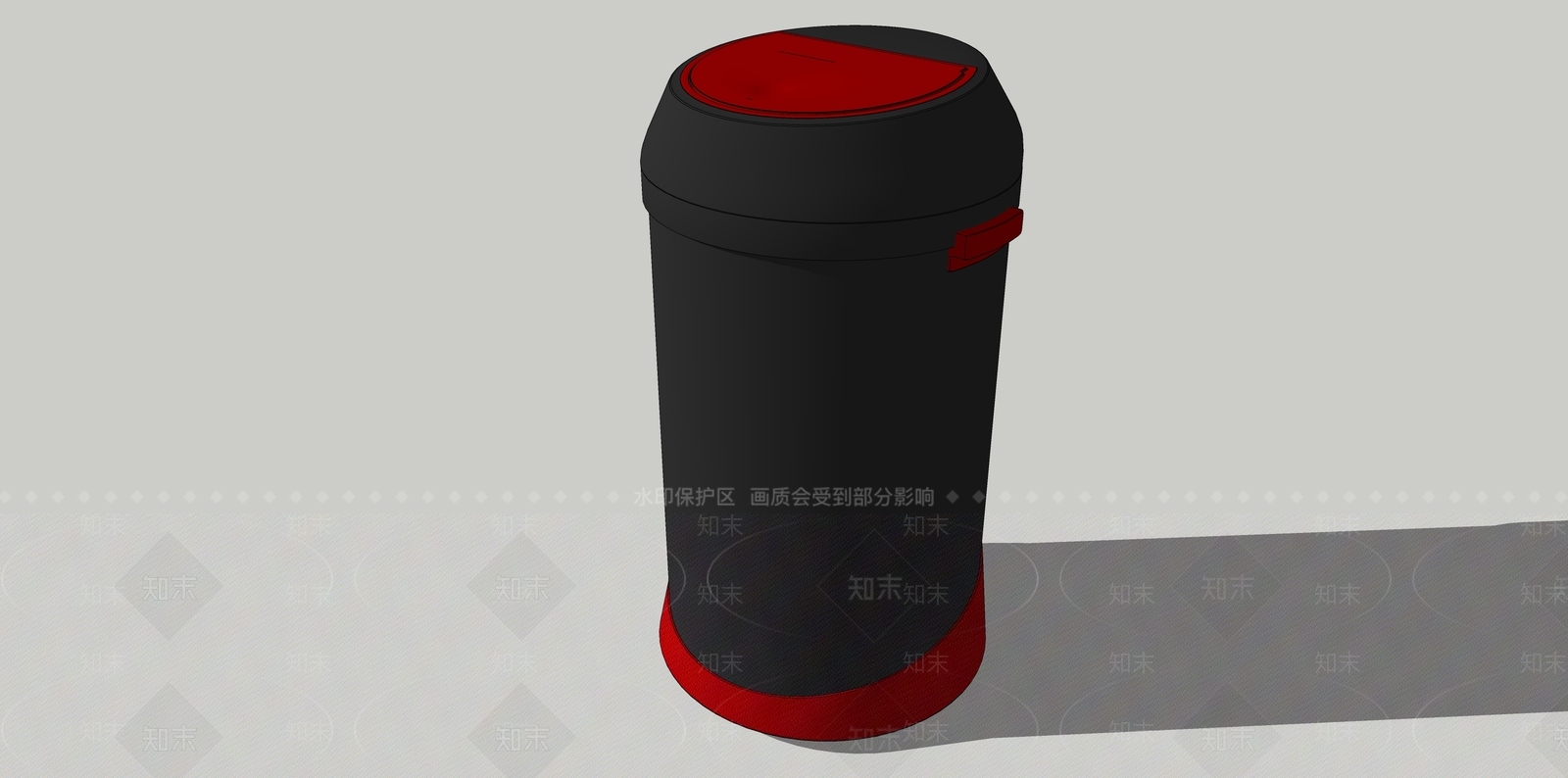 现代垃圾桶SU模型下载【ID:1107042003】