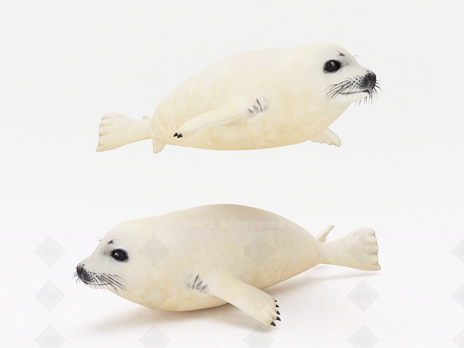现代海豹3D模型下载【ID:1107062155】