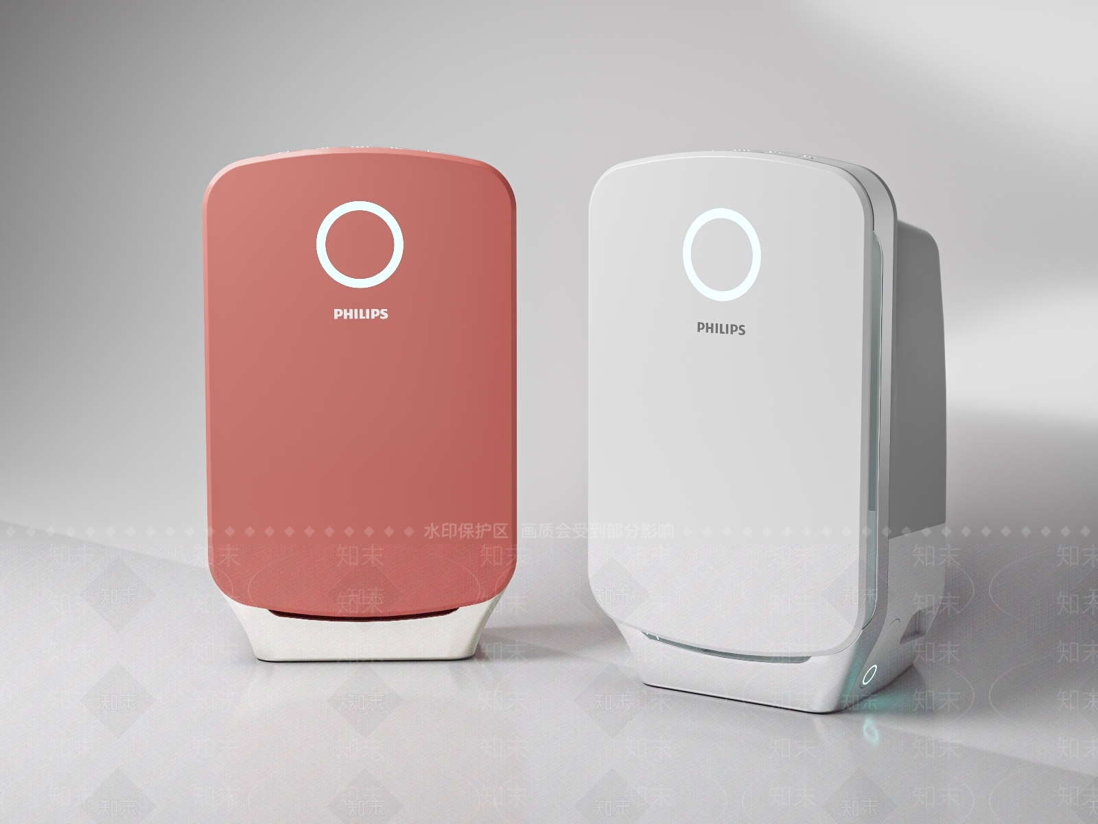 现代飞利浦空气净化器3D模型下载【ID:1107062813】
