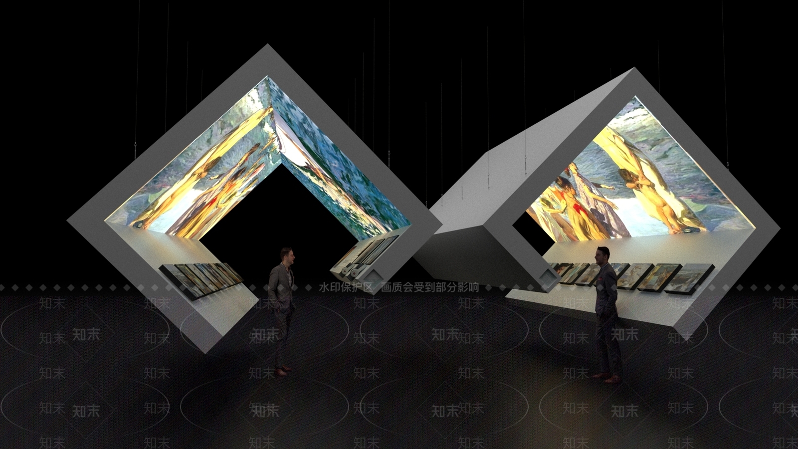 现代其他展示器材SU模型下载【ID:1107081972】