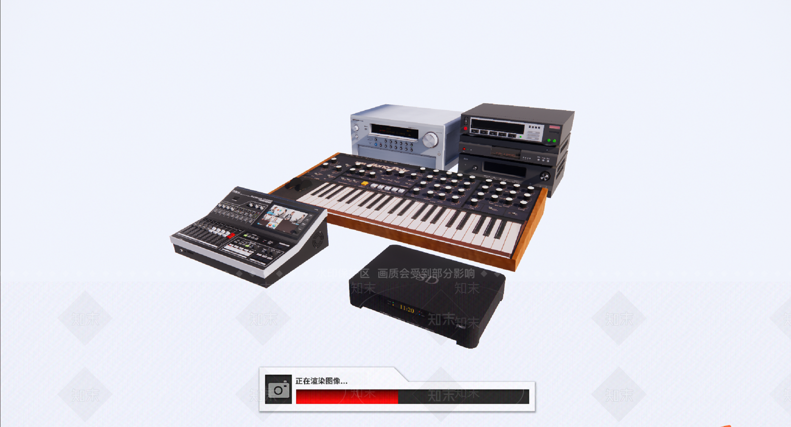 现代数码调音组合SU模型下载【ID:1107143035】