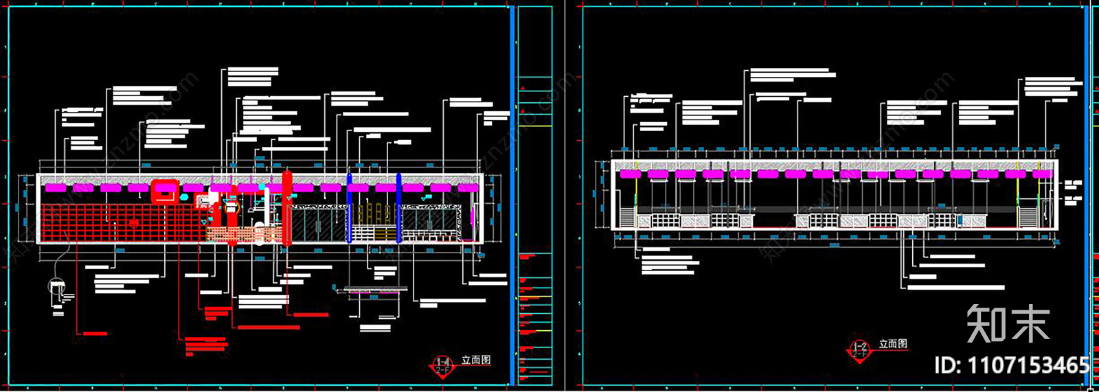 书店书吧CADcad施工图下载【ID:1107153465】