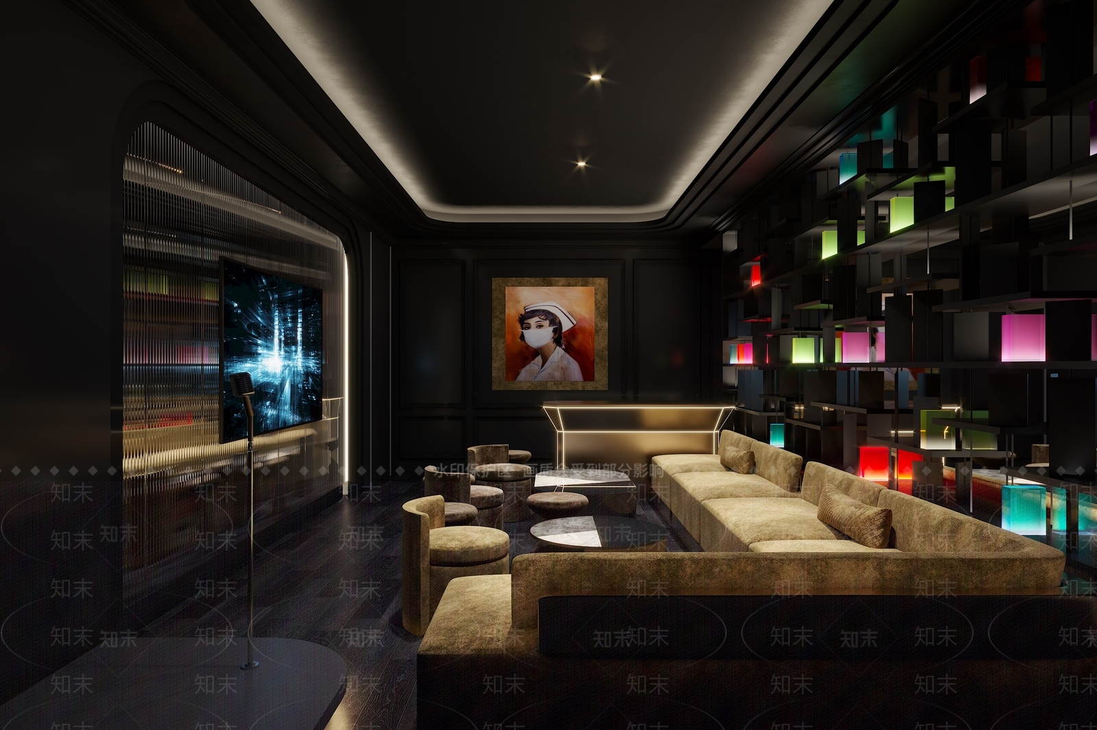 现代KTV3D模型下载【ID:1107161465】