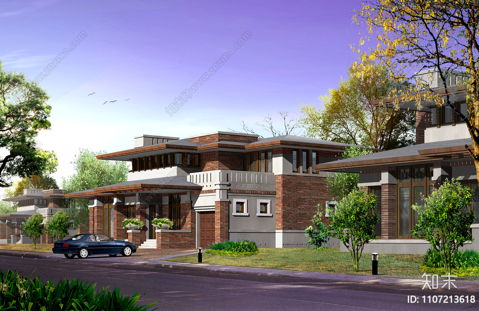 现代自建房施工图下载【ID:1107213618】