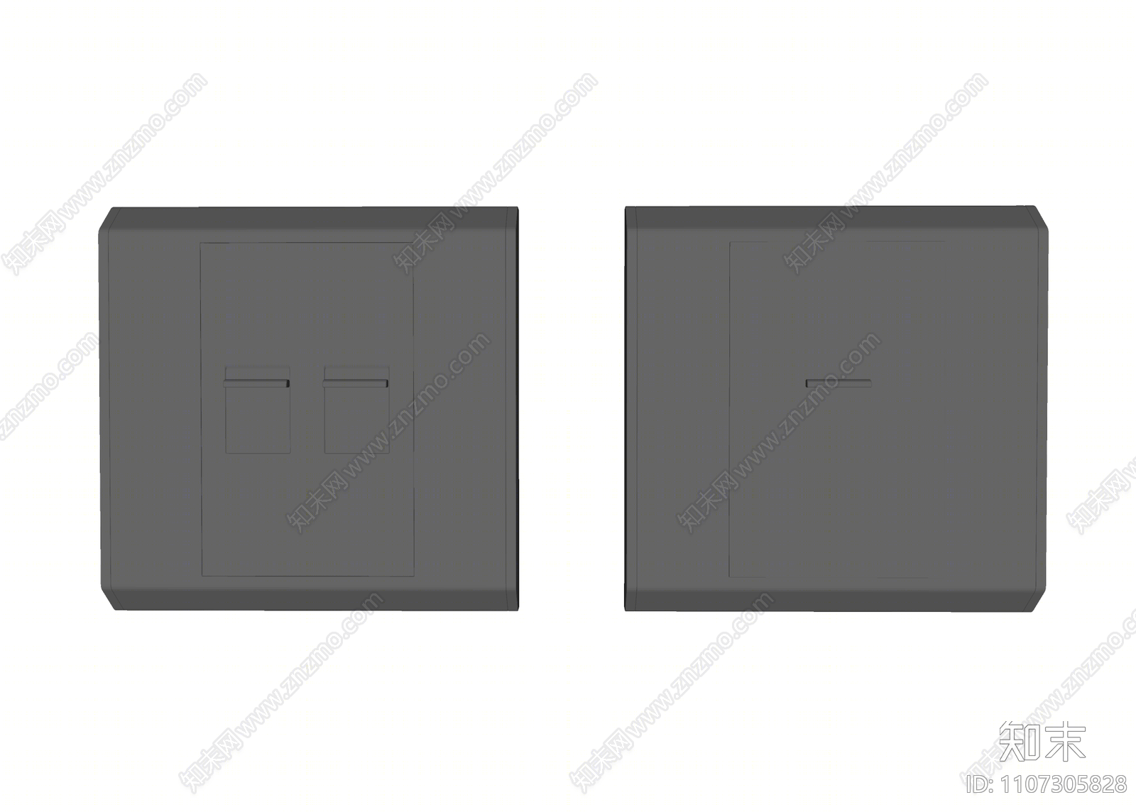 现代插座SU模型下载【ID:1107305828】