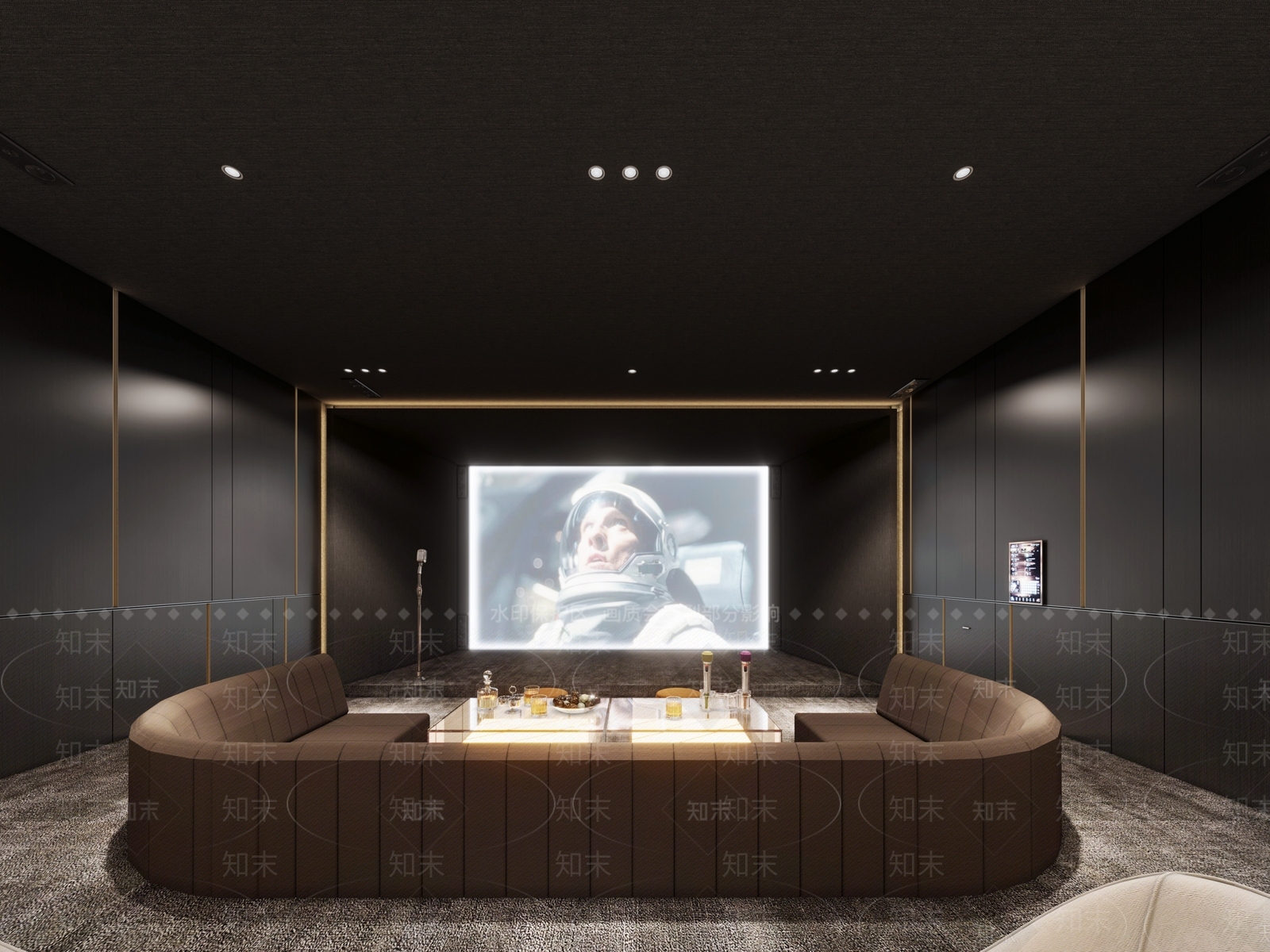 现代KTV包厢3D模型下载【ID:1107310772】