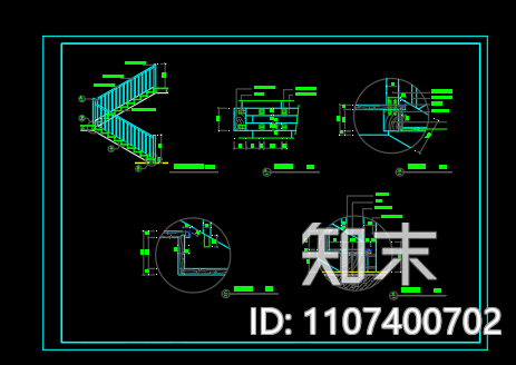 现代简约cad施工图下载【ID:1107400702】