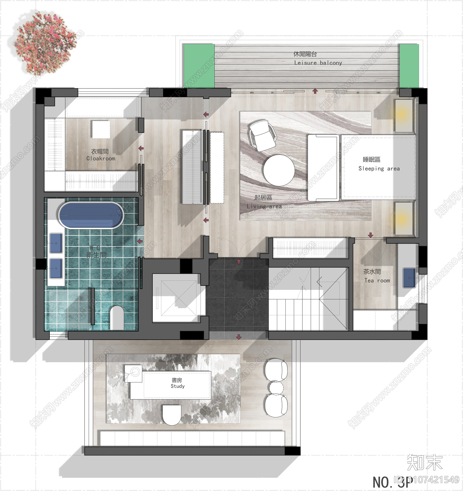 450㎡獨棟別墅施工图cad施工图下载【ID:1107421549】