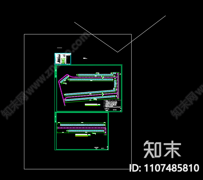 龙集镇成河美丽乡村建设工程建筑图cad施工图下载【ID:1107485810】