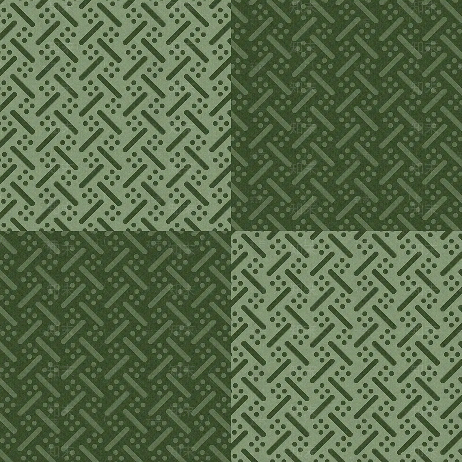 绿色格子布地毯贴图下载【ID:1107539714】