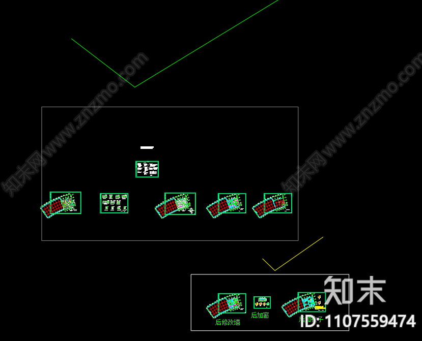 泗洪政府食堂建筑图设计低版本cad施工图下载【ID:1107559474】