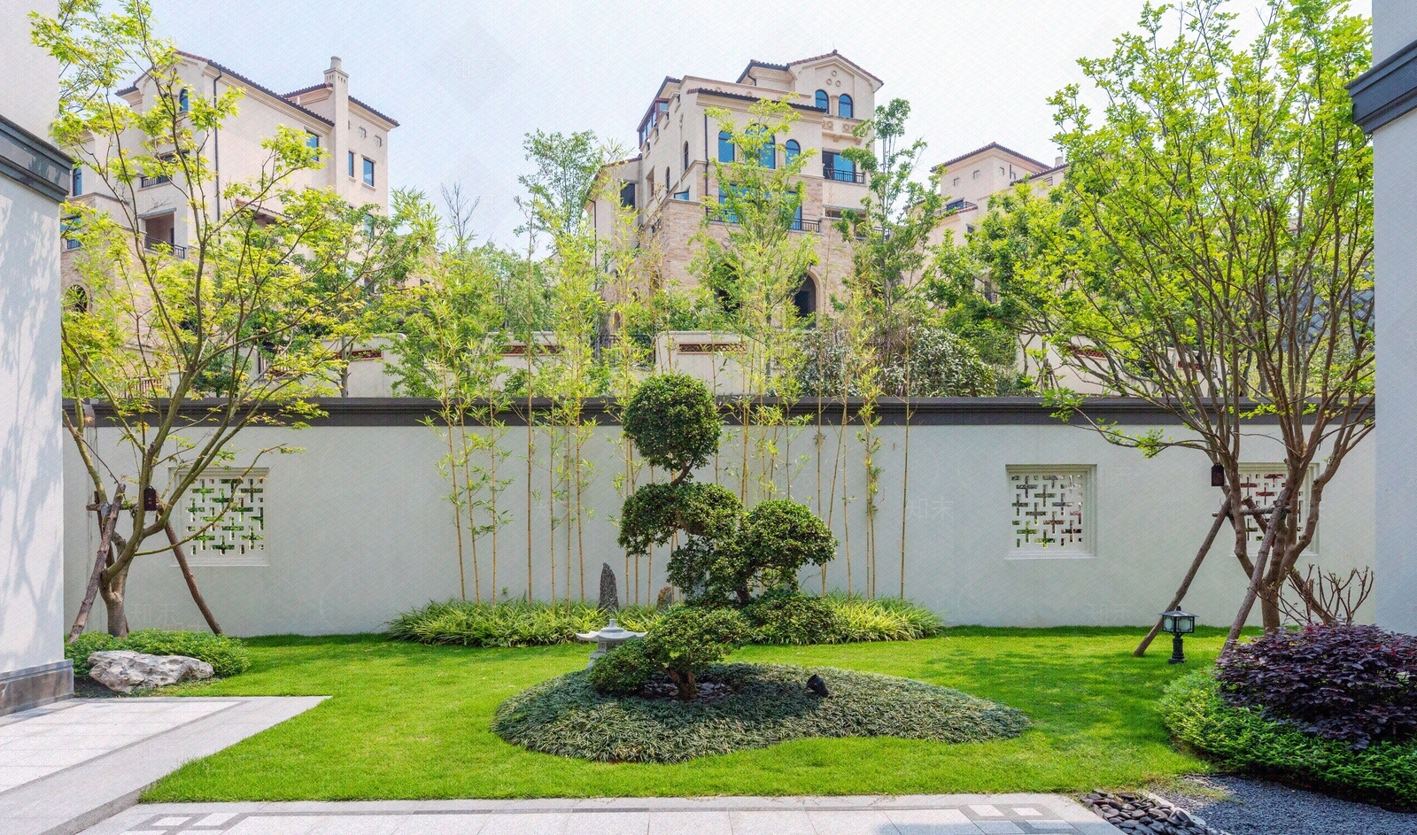 街道外景高清贴图材质