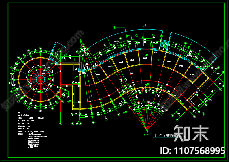 商业建筑施工图cad施工图下载【ID:1107568995】