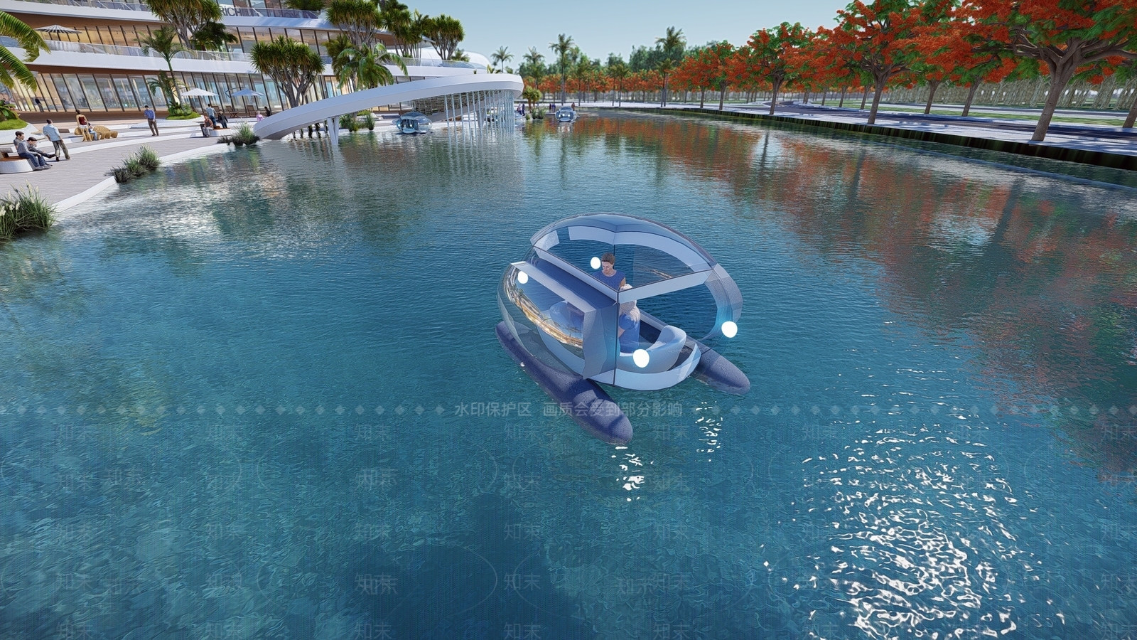 现代概念科技船SU模型下载【ID:1107710806】