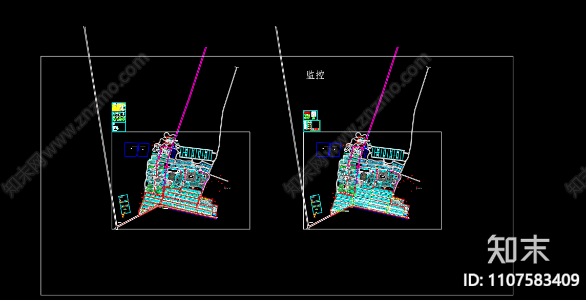 刘营提升改造区美丽乡村施工图路灯和监控电气施工图施工图下载【ID:1107583409】