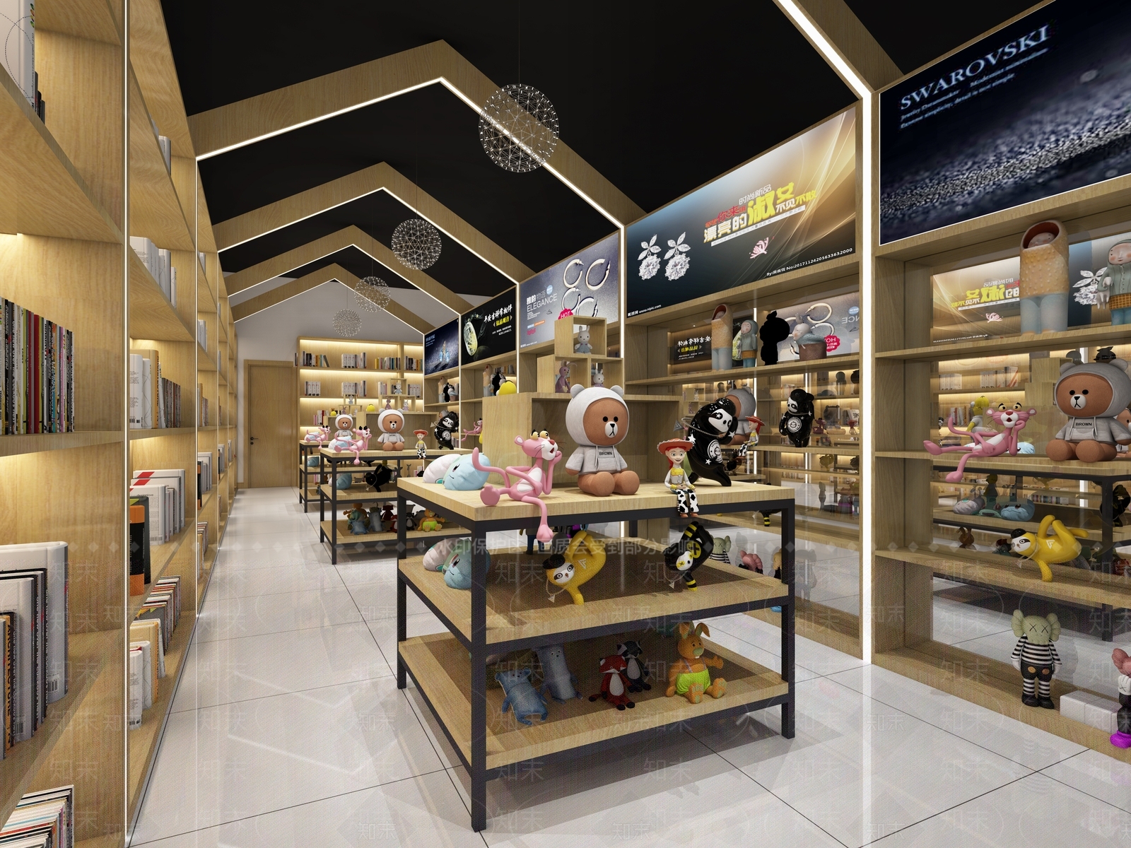 现代玩具礼品店3D模型下载【ID:1107584648】