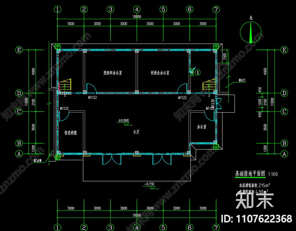 滨湖花园小区物业大门电气施工图设计施工图下载【ID:1107622368】