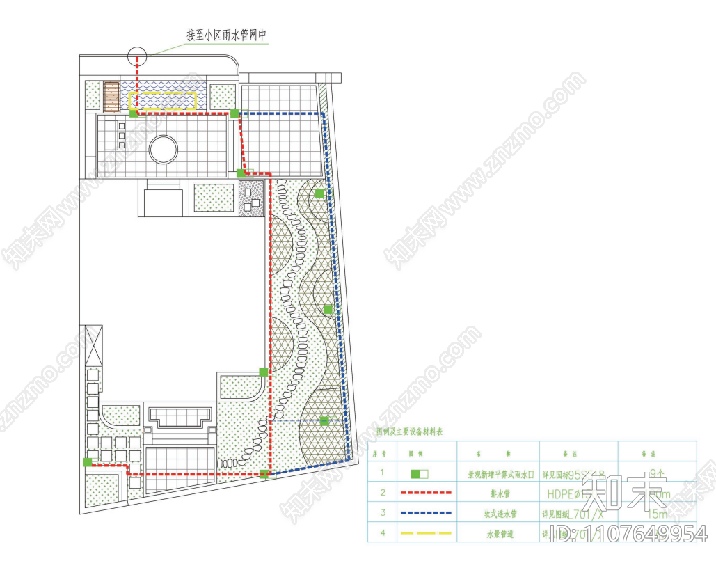 别墅庭院施工图下载【ID:1107649954】