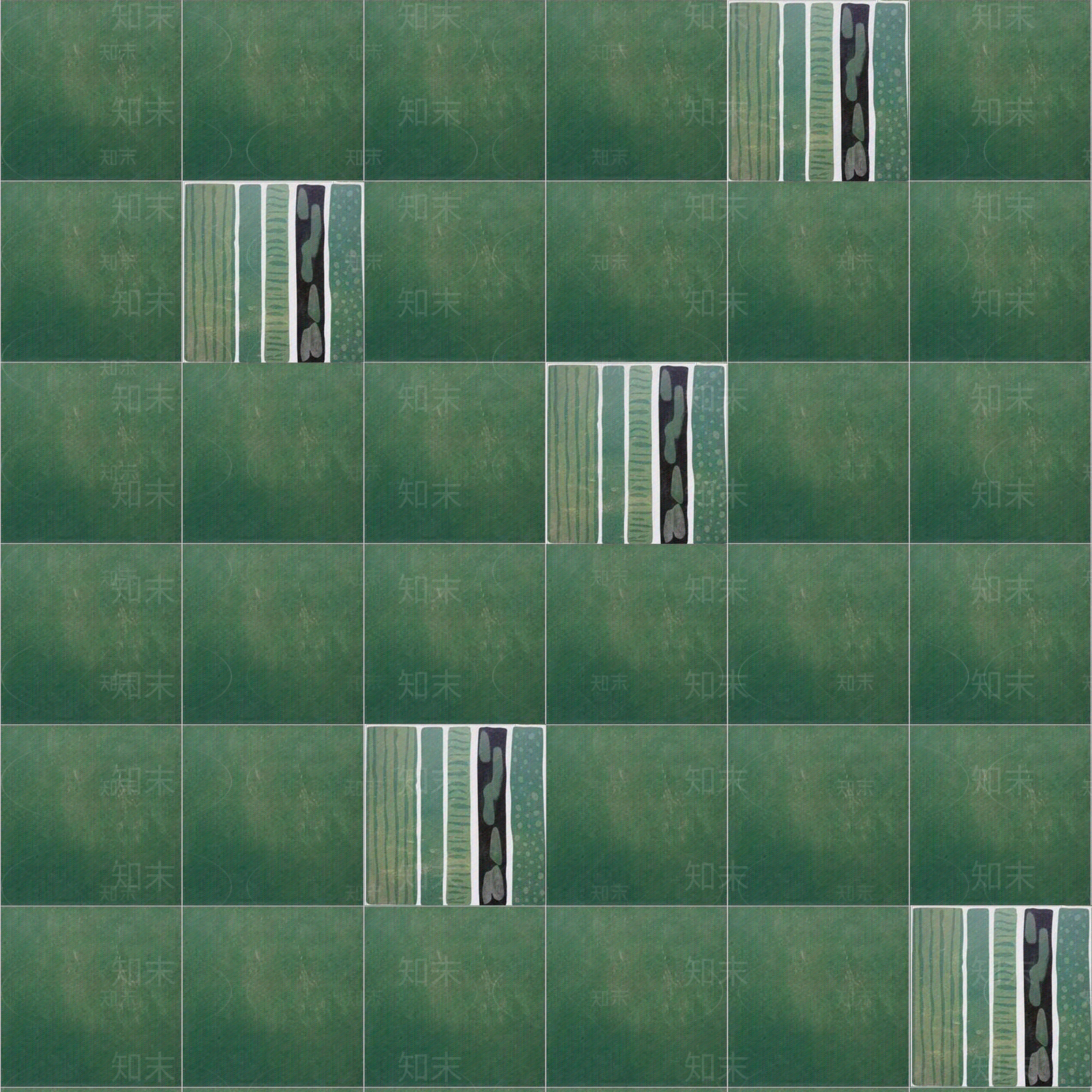 绿色花砖纯色不规则花砖贴图下载【ID:1107653755】