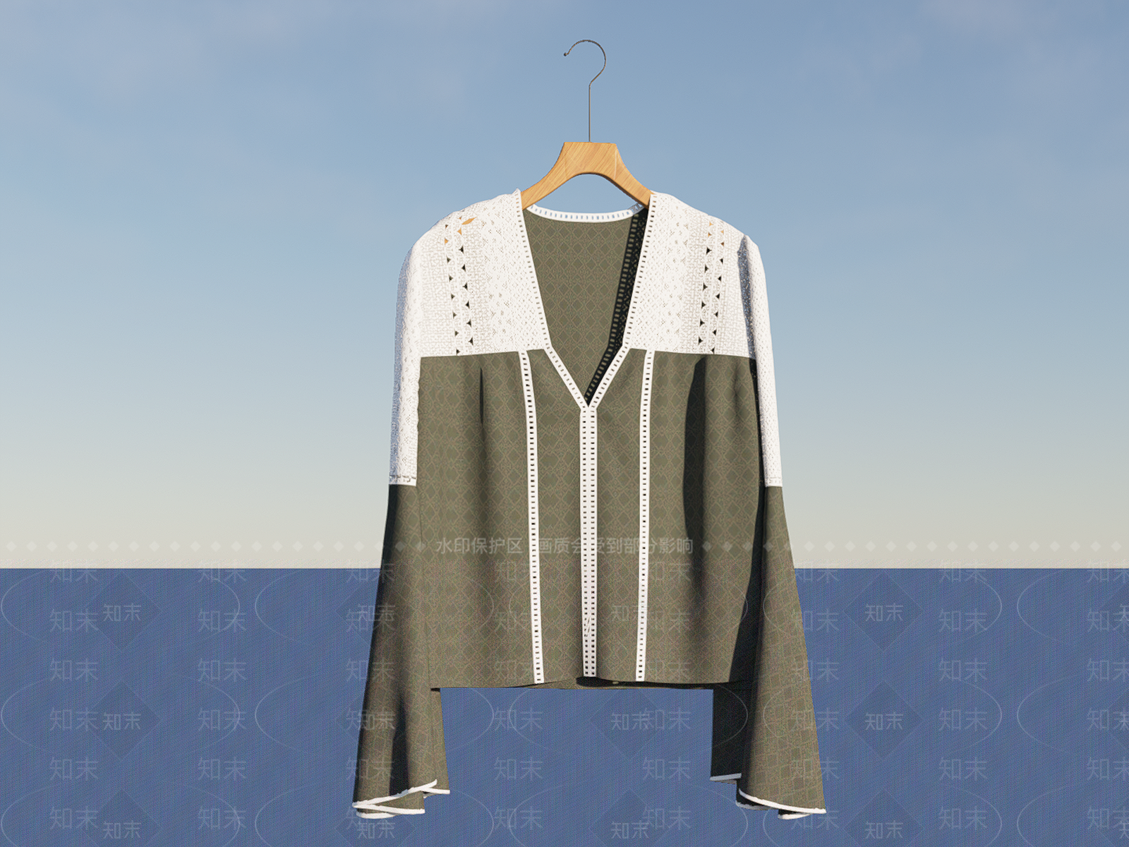 现代服装SU模型下载【ID:1107707480】