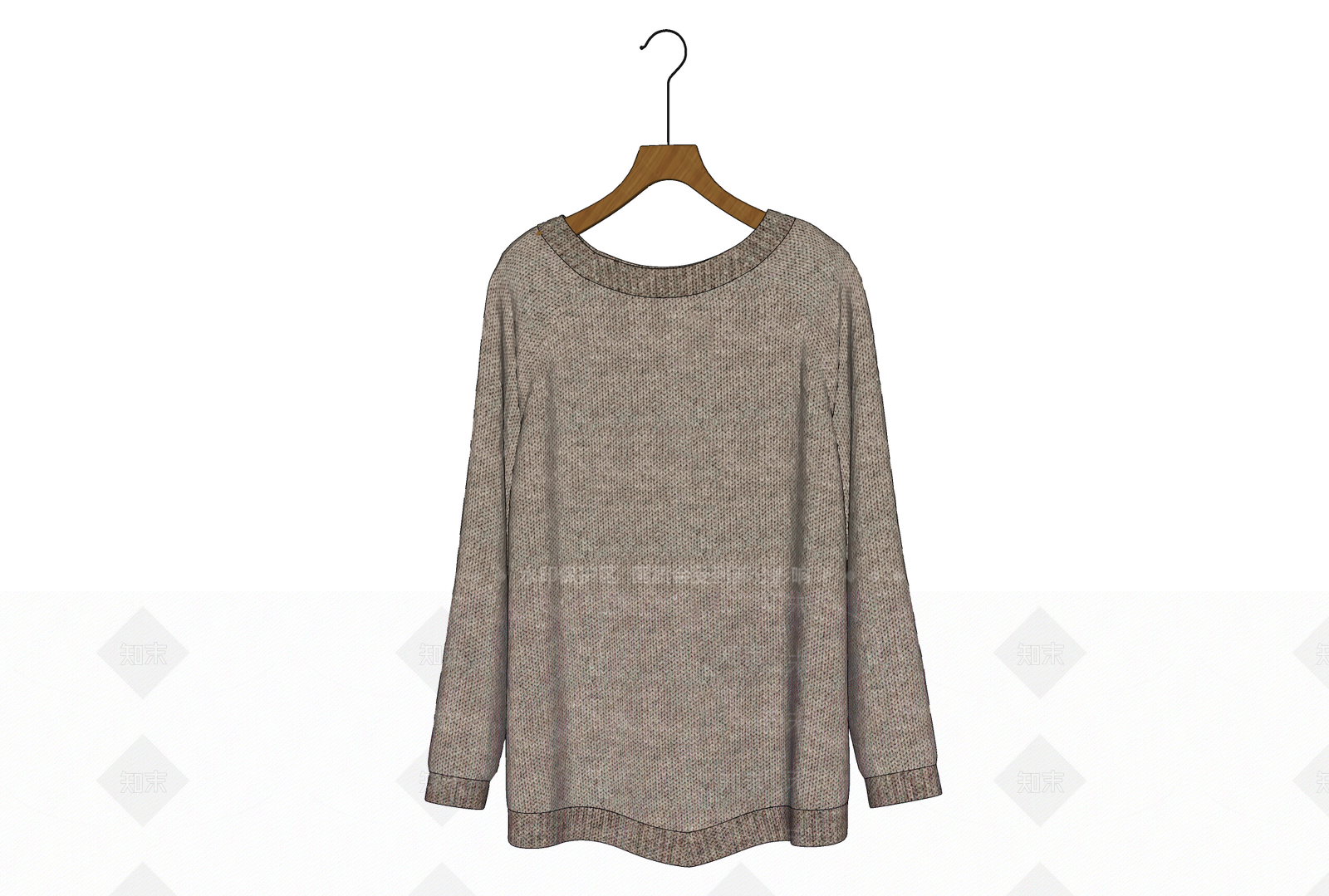 现代服装SU模型下载【ID:1107707433】