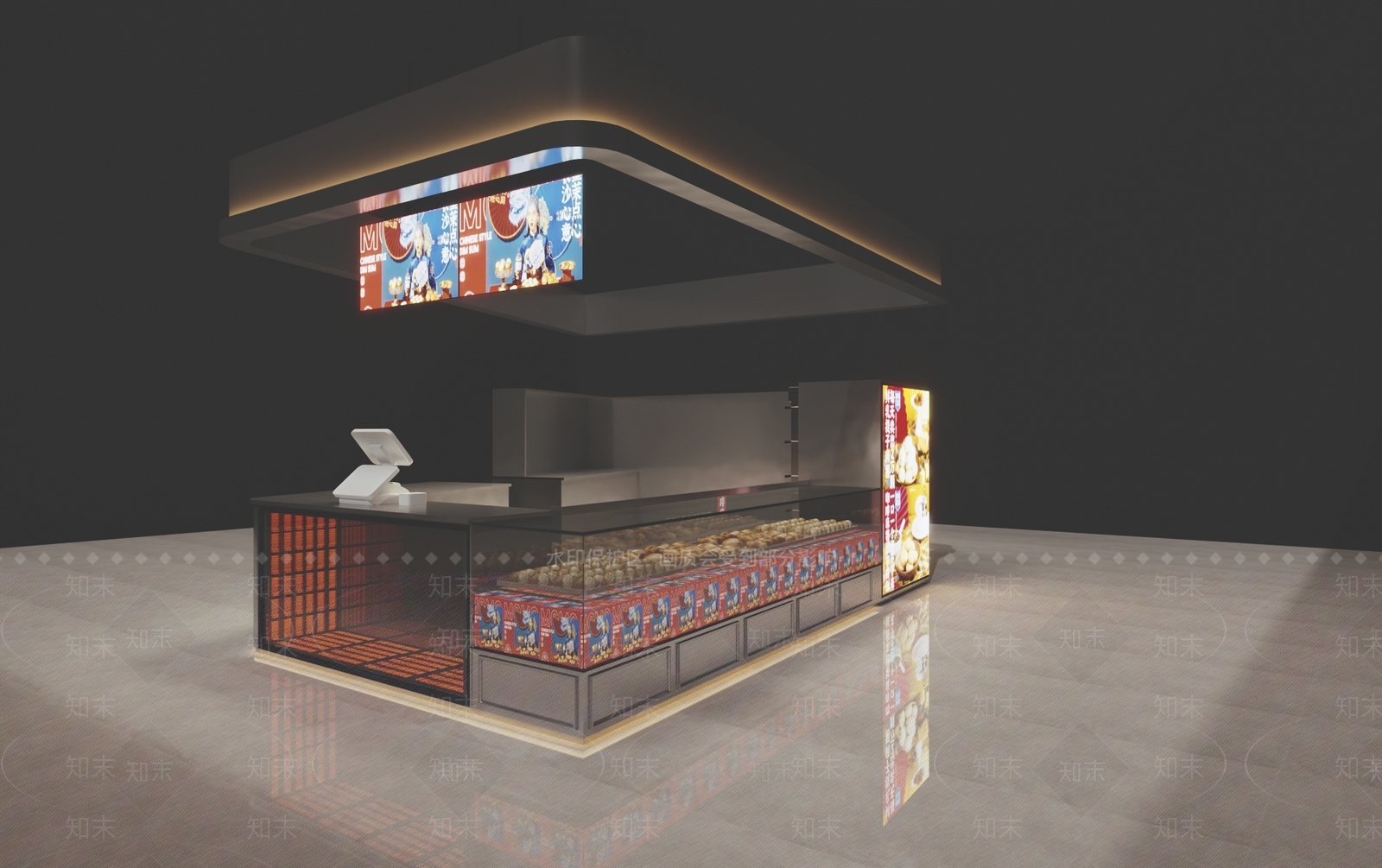 现代零食店3D模型下载【ID:1107712749】