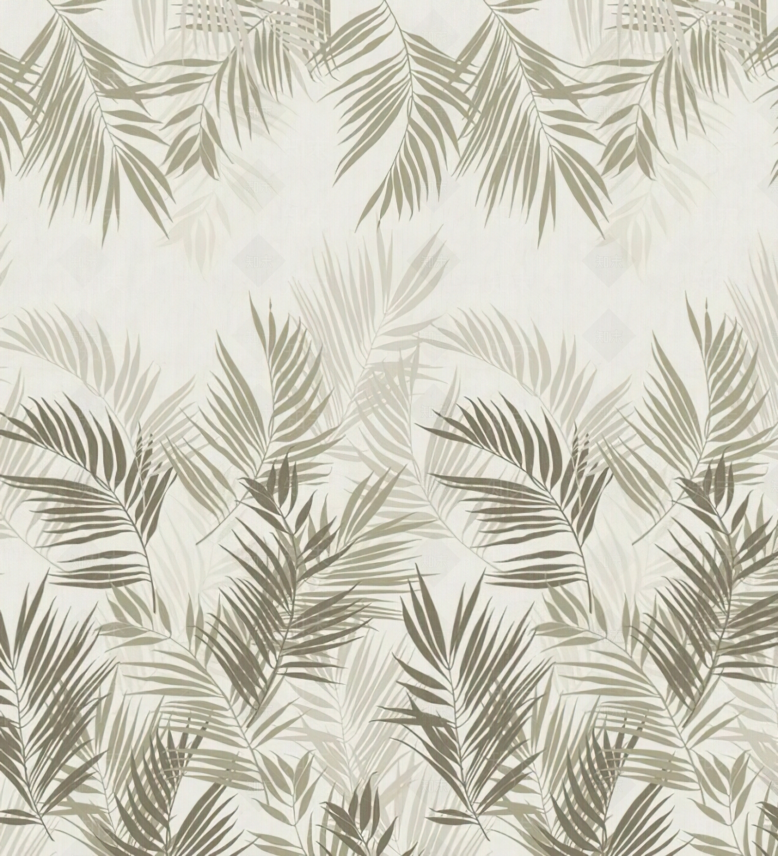 现代美式树叶壁纸贴图下载【ID:1107731934】