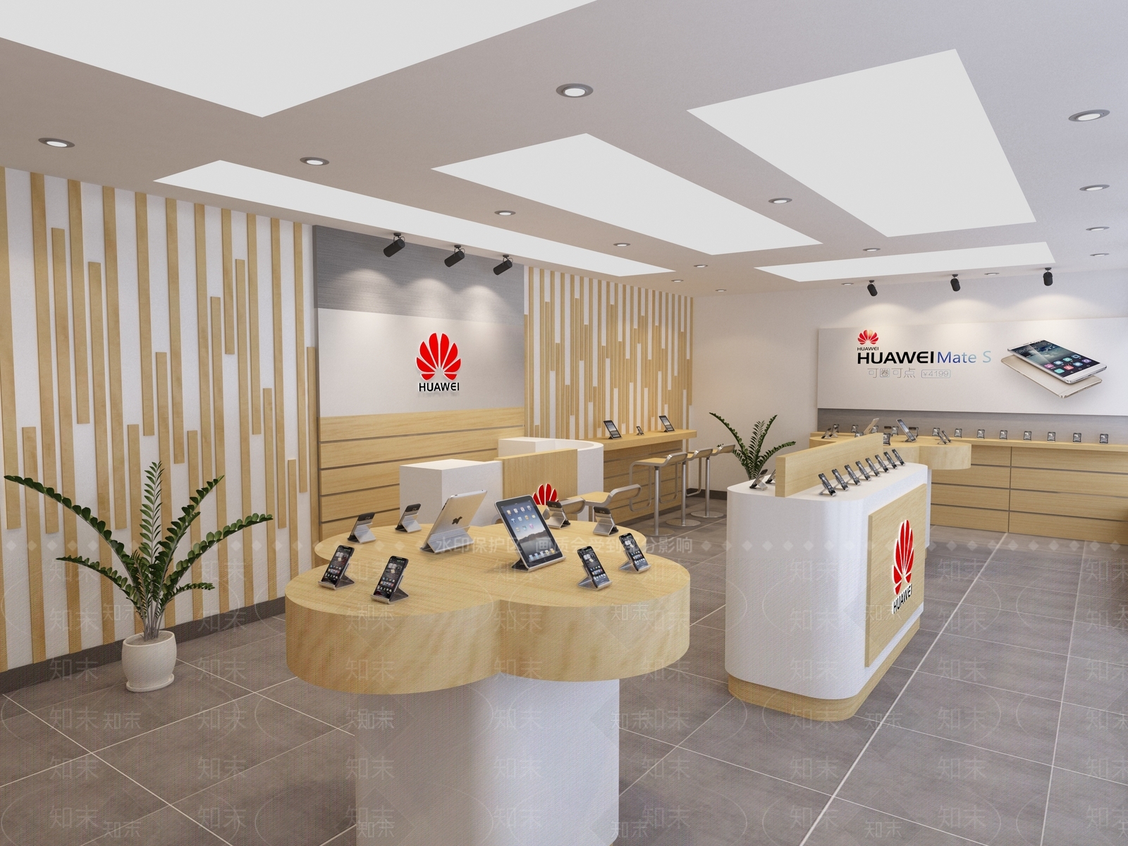 现代手机店3D模型下载【ID:1107771414】