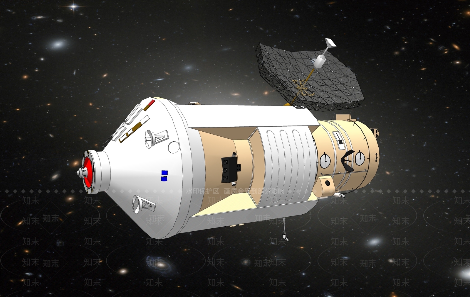 现代太空舱SU模型下载【ID:1107820621】