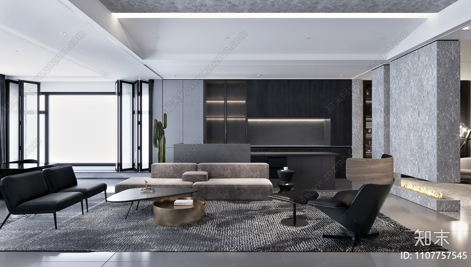 法式别墅私宅施工图下载【ID:1107757545】