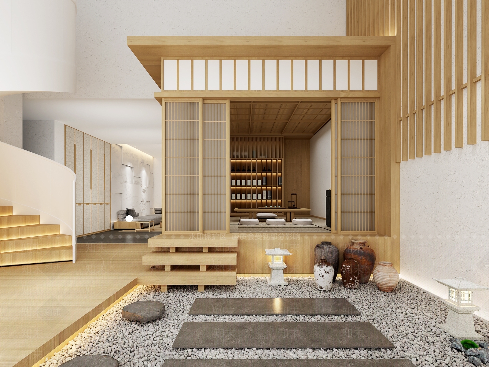 日式茶餐厅3D模型下载【ID:1107759284】