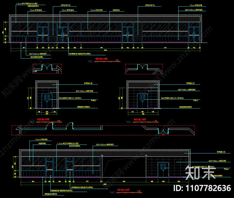 六安人民医院儿科中心施工图cad施工图下载【ID:1107782636】