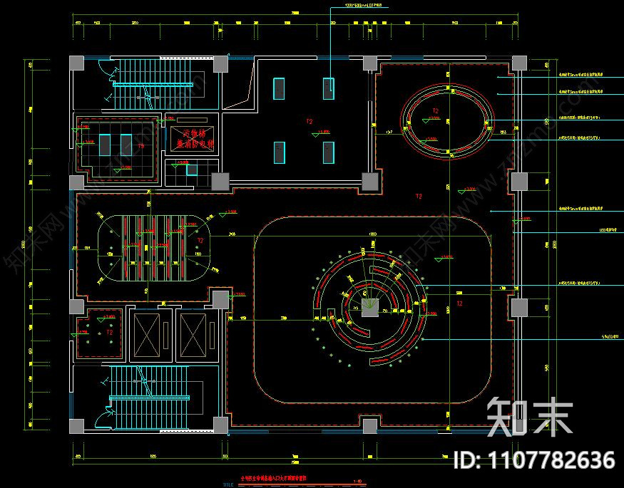 六安人民医院儿科中心施工图cad施工图下载【ID:1107782636】