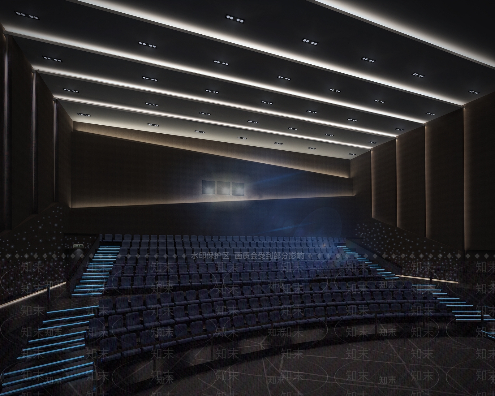 现代电影院3D模型下载【ID:1107791842】
